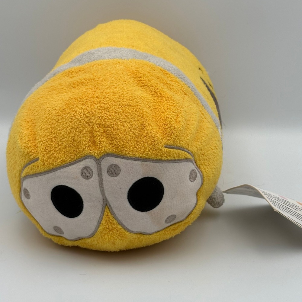 Disney Pixar Wall-E Tsum Tsum Sz M 11" Plush Yellow Robot Stackable Stuffed Toy